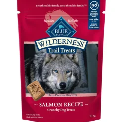 Blue Buffalo Wilderness Trail Treats Salmon Biscuits for Dogs (10 oz)