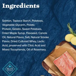 Blue Buffalo Wilderness Wild Bits Salmon Recipe Training Treats for Dogs (4 oz)