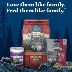 Blue Buffalo Wilderness Wild Bits Salmon Recipe Training Treats for Dogs (4 oz)