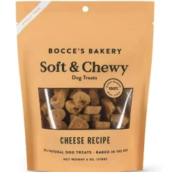 Bocce's Bakery Basics Cheese Soft & Chewy Treats For Dogs (6 oz)