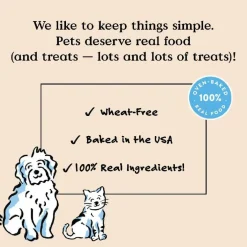 Bocce's Bakery Basics Cheese Soft & Chewy Treats For Dogs (6 oz)