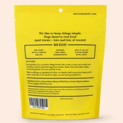 Bocce's Bakery Basics Peanut Butter & Banana Soft & Chewy Recipe Dog Treats (6 oz)