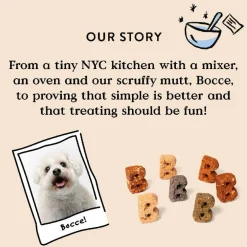 Bocce's Bakery Bedtime Tea Crunchy Biscuits Treats For Dog (5 oz)