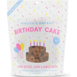 Bocce's Bakery Birthday Cake Crunchy Treats For Dogs (5 oz)