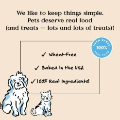 Bocce's Bakery Birthday Cake Crunchy Treats For Dogs (5 oz)