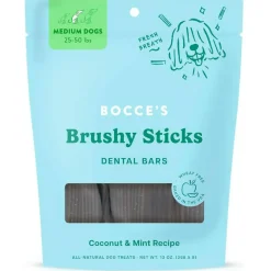 Bocce's Bakery Brushy Sticks Dental Bars for Medium Dogs (13 oz)