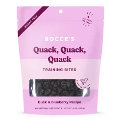Bocce's Bakery Quack Quack Quack Training Treats For Dogs (6 oz)