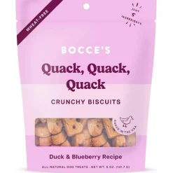 Bocce's Bakery Quack Quack Quack Crunchy Biscuits For Dogs (5 oz)
