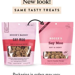 Bocce's Bakery Say Moo Soft & Chewy Dog Treats (6 oz)