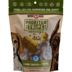 Boss Dog Probites Freeze Dried Raw Lamb & Tripe Treats with Probiotics for Dogs (3 oz)