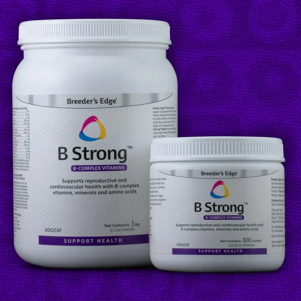 Breeder's Edge B Strong Powder for Dogs & Cats
