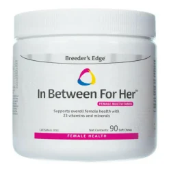 Breeder's Edge In Between For Her- Female Multivitamin for Cat & Small Dogs