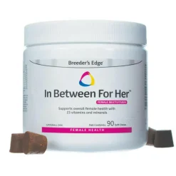 Breeder's Edge In Between For Her- Female Multivitamin for Cat & Small Dogs