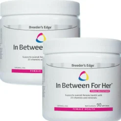 Breeder's Edge In Between For Her- Female Multivitamin for Cat & Small Dogs