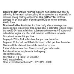 Breeder's Edge Oral Cal Plus Gel for Dogs & Cats