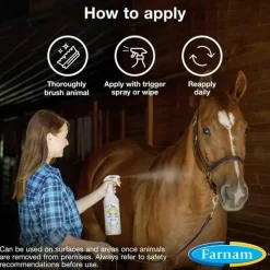 Bronco Equine Fly Spray Plus Citronella Scent (32 oz)