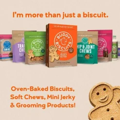 Buddy Biscuits Oven Baked Crunchy Peanut Butter Dog Treats