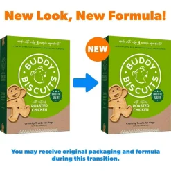 Buddy Biscuits Oven Baked Crunchy Roasted Chicken Dog Treats