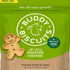 Buddy Biscuits Oven Baked Crunchy Roasted Chicken Dog Treats