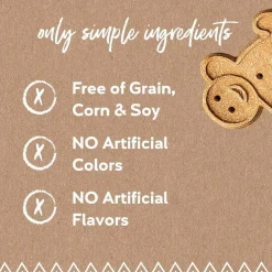 Buddy Biscuits Oven-Baked Grain Free Crunchy Roasted Chicken Dog Treats (14 oz)