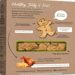 Buddy Biscuits Oven-Baked Grain Free Crunchy Roasted Chicken Dog Treats (14 oz)