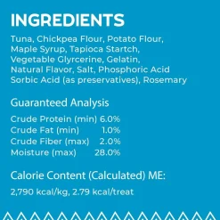 Buddy Biscuits Soft & Chewy Grain Free Tempting Tuna Cat Treats (3 oz)
