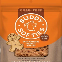 Buddy Biscuits Soft & Chewy Grain Free Peanut Butter Dog Treats (5 oz)