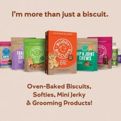 Buddy Biscuits Soft & Chewy Grain Free Peanut Butter Dog Treats (5 oz)