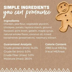 Buddy Biscuits Soft & Chewy Grain Free Roasted Chicken Dog Treats (5 oz)