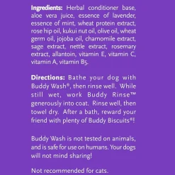 Buddy Rinse Lavender & Mint Hydrating Therapy Conditioner For Dogs (16 oz)