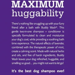 Buddy Wash Original Lavender & Mint Dog 2-in-1 Shampoo + Conditioner