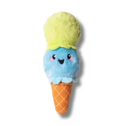 Bundle x Joy Ice Cream Cone Crinkle & Squeak Dog Toy