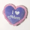 Bundle x Joy I Love Mom Cuddle Heart Dog Toy