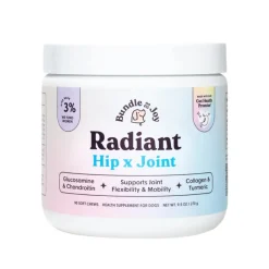 Bundle x Joy Radiant Hip& Joint Supplement for Dogs (90 soft chews)