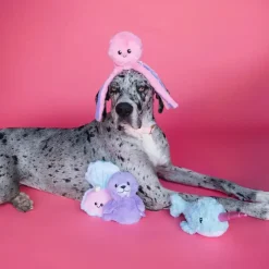 Bundle x Joy Walrus Cone Crinkle & Squeak Dog Toy