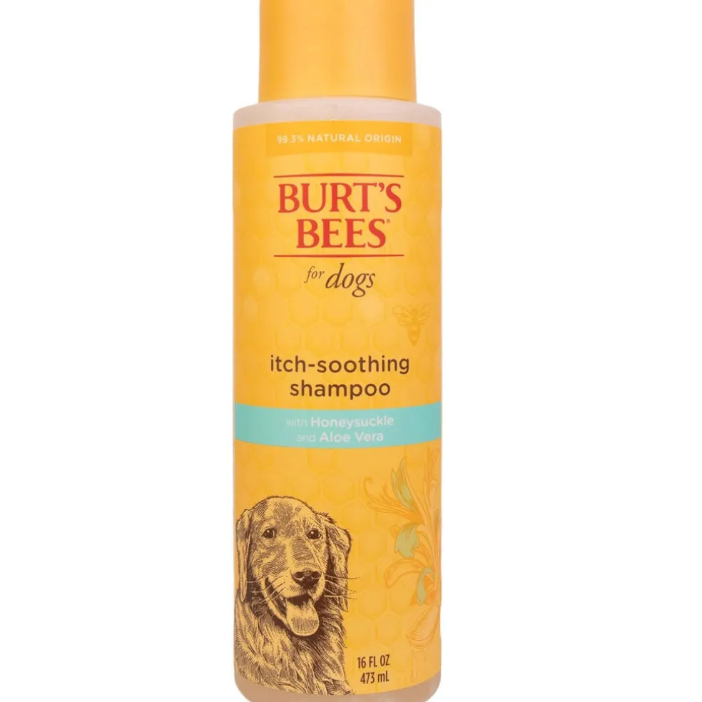 Burt's Bees Itch Soothing Shampoo with Honeysuckle & Aloe Vera, 16-oz
