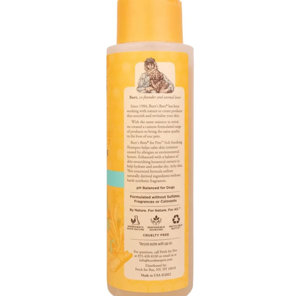 Burt's Bees Itch Soothing Shampoo with Honeysuckle & Aloe Vera, 16-oz
