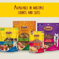 Cadet Gourmet Beef Hide Shish Kabob Dog Treats