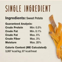 Cadet Gourmet Sweet Potato Fries Dog Treats