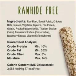 Cadet Smart Hide Rawhide Free Dog Chews (2 ct)