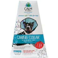 Calm Paws Caring Collar with Caming Disk for Dogs