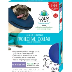 Calm Paws Inflatable Protective Collar for Dogs & Cats