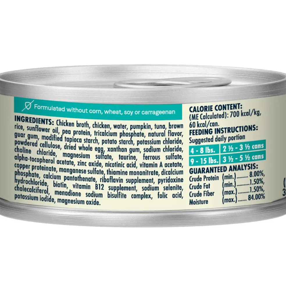 CANIDAE Balanced Bowl Chicken & Pumpkin Recipe in Gravy Wet Cat Food, 3-oz can, case of 24