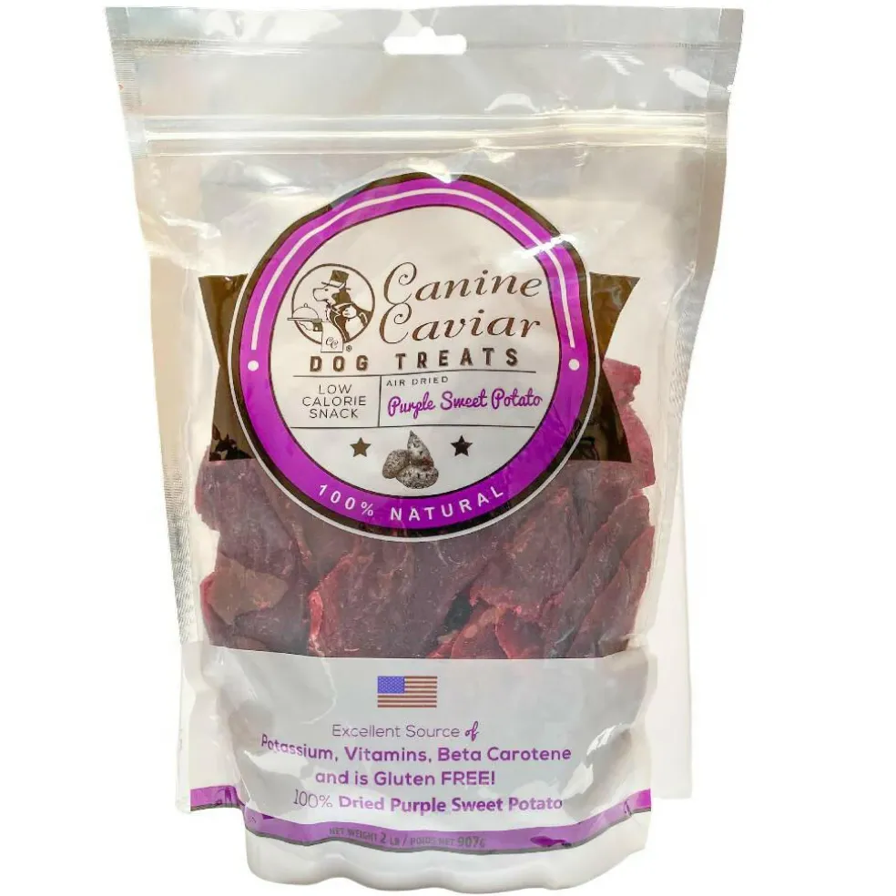 Canine Cavier Dried Purple Sweet Potato Dog Treats