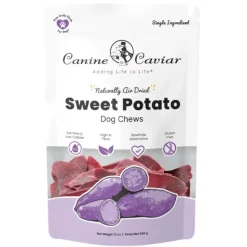Canine Cavier Dried Purple Sweet Potato Dog Treats