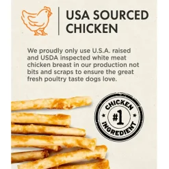 Canine Naturals Hide Free Chicken Recipe Sticks Dog Treats