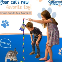 Cat Dancer Rainbow Charmer Toy For Cats