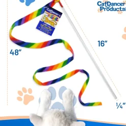 Cat Dancer Rainbow Charmer Toy For Cats