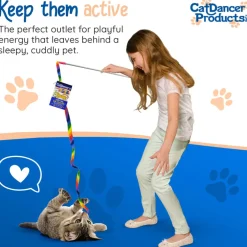 Cat Dancer Rainbow Charmer Toy For Cats
