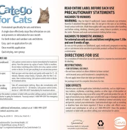 Catego Flea & Tick Spot Treatment for Cats over 1.5 lbs